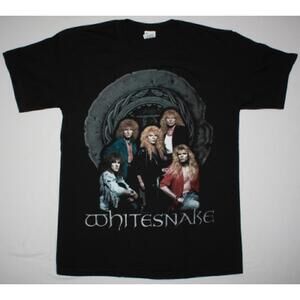 Whitesnake Band New Black Unisex T-Shirt
